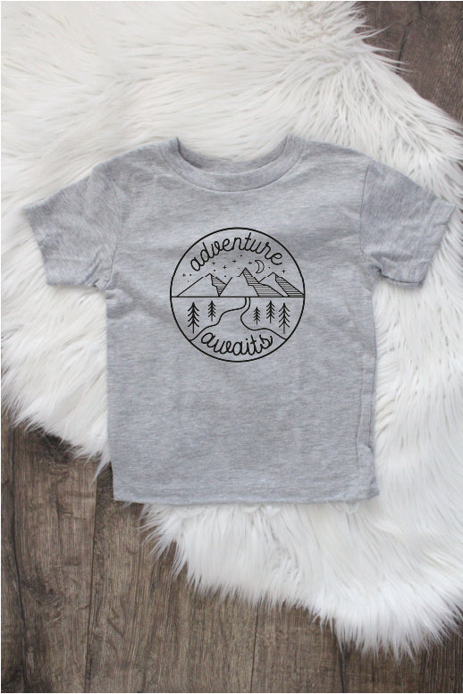 Adventure Awaits Bodysuit or T-Shirt