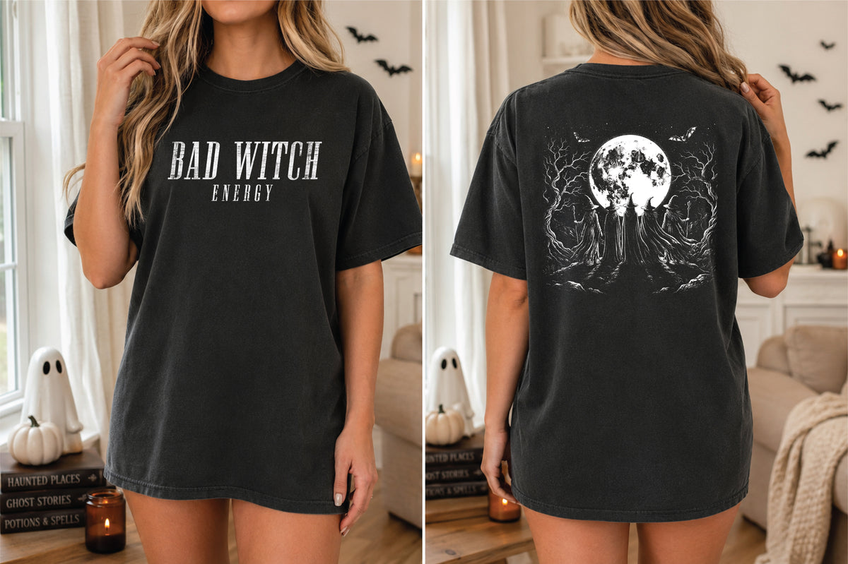 Bad Witch Energy | Halloween Shirts for Adults