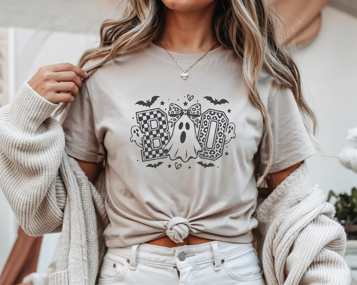 Boo Ghost | Halloween Shirts for Adults