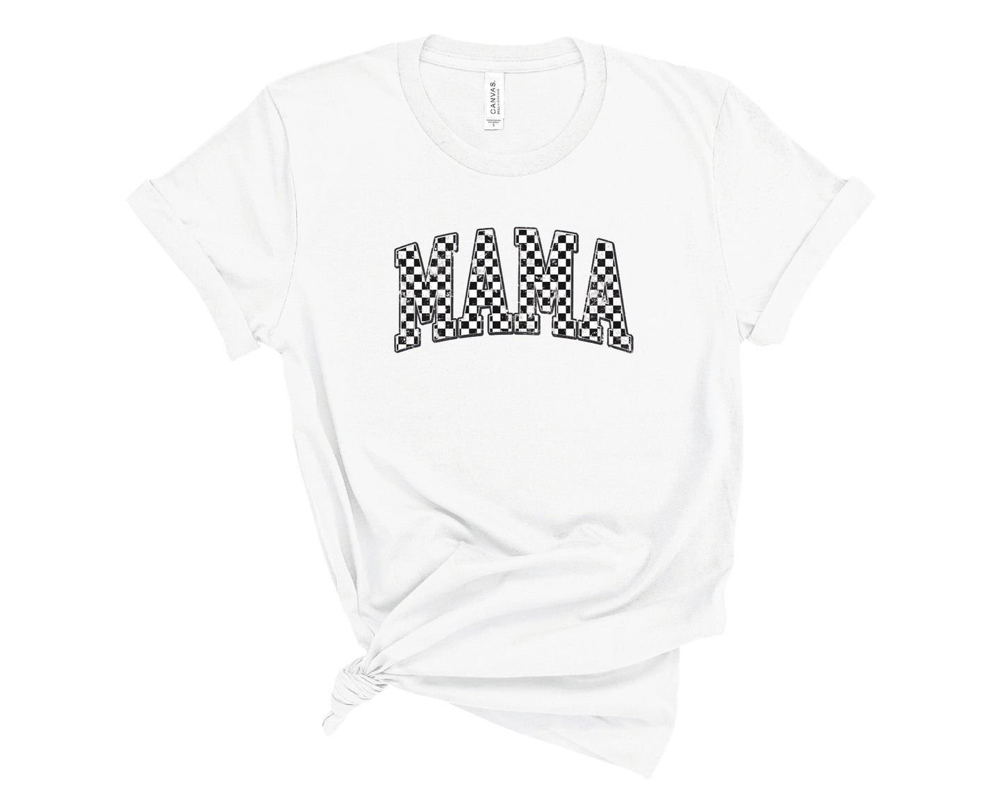 Checkered Mama Shirts