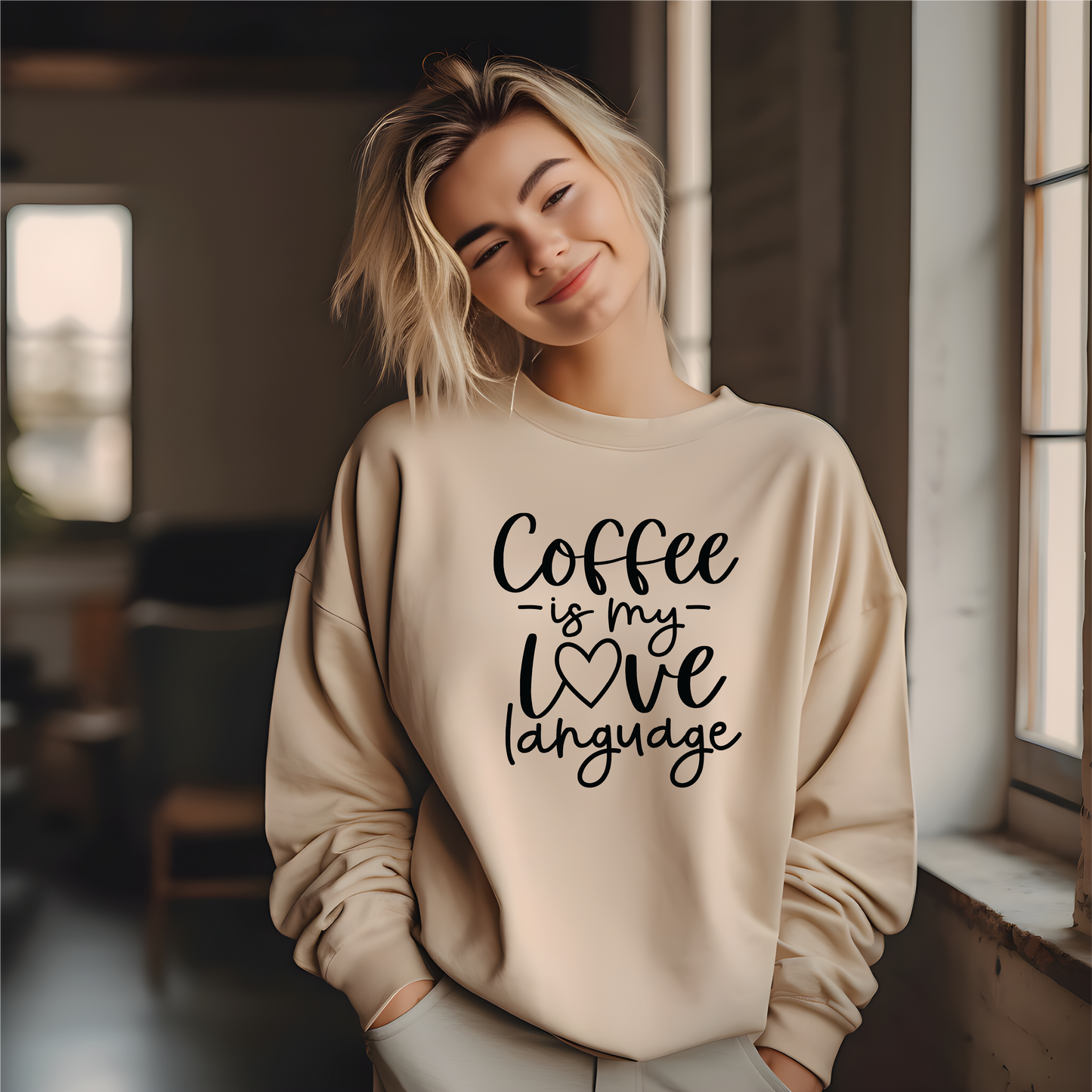 Coffee Is My Love Language Shirts