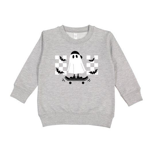 Skater Ghost Toddler Sweatshirt