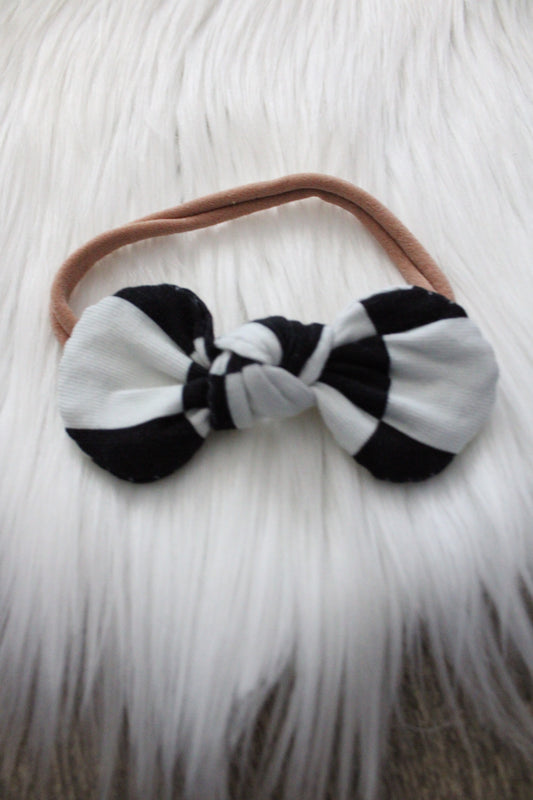 Checkered Mini Knot Headband