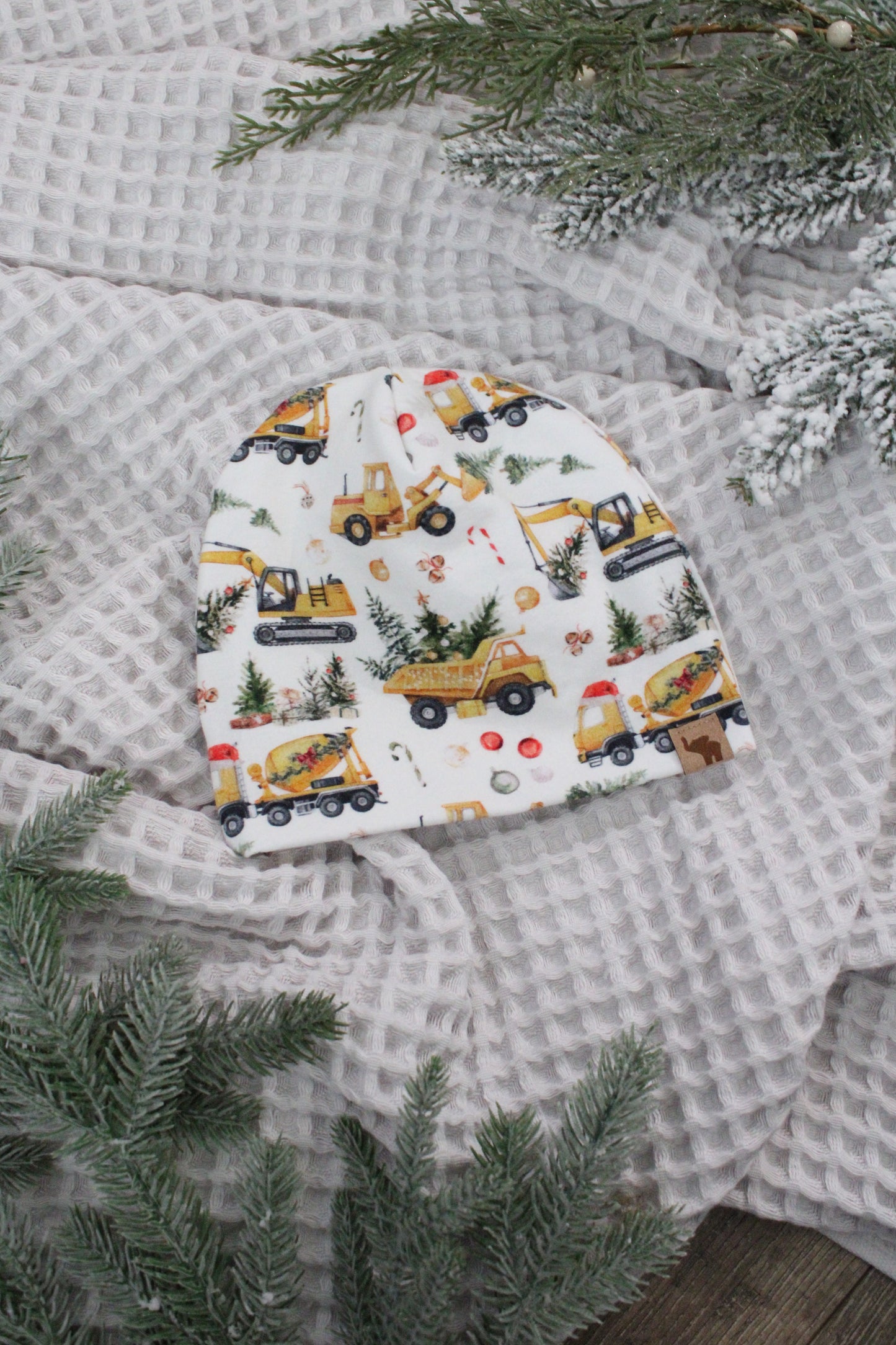 Christmas Construction Beanie