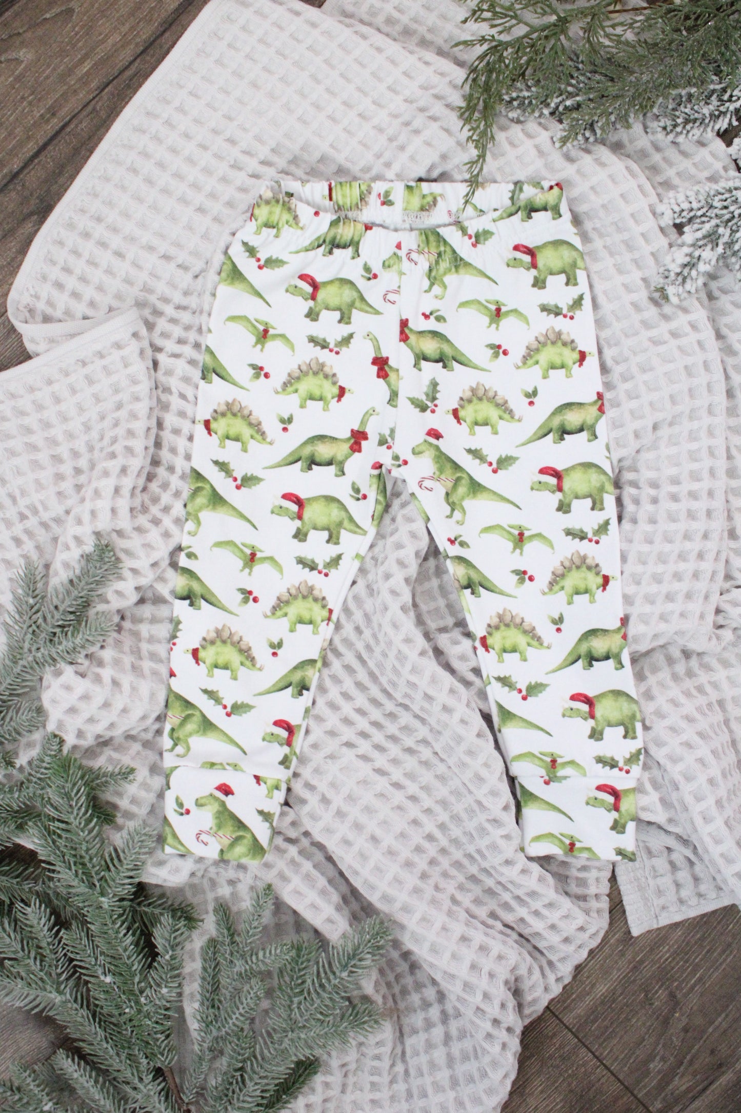Christmas Dinos Leggings