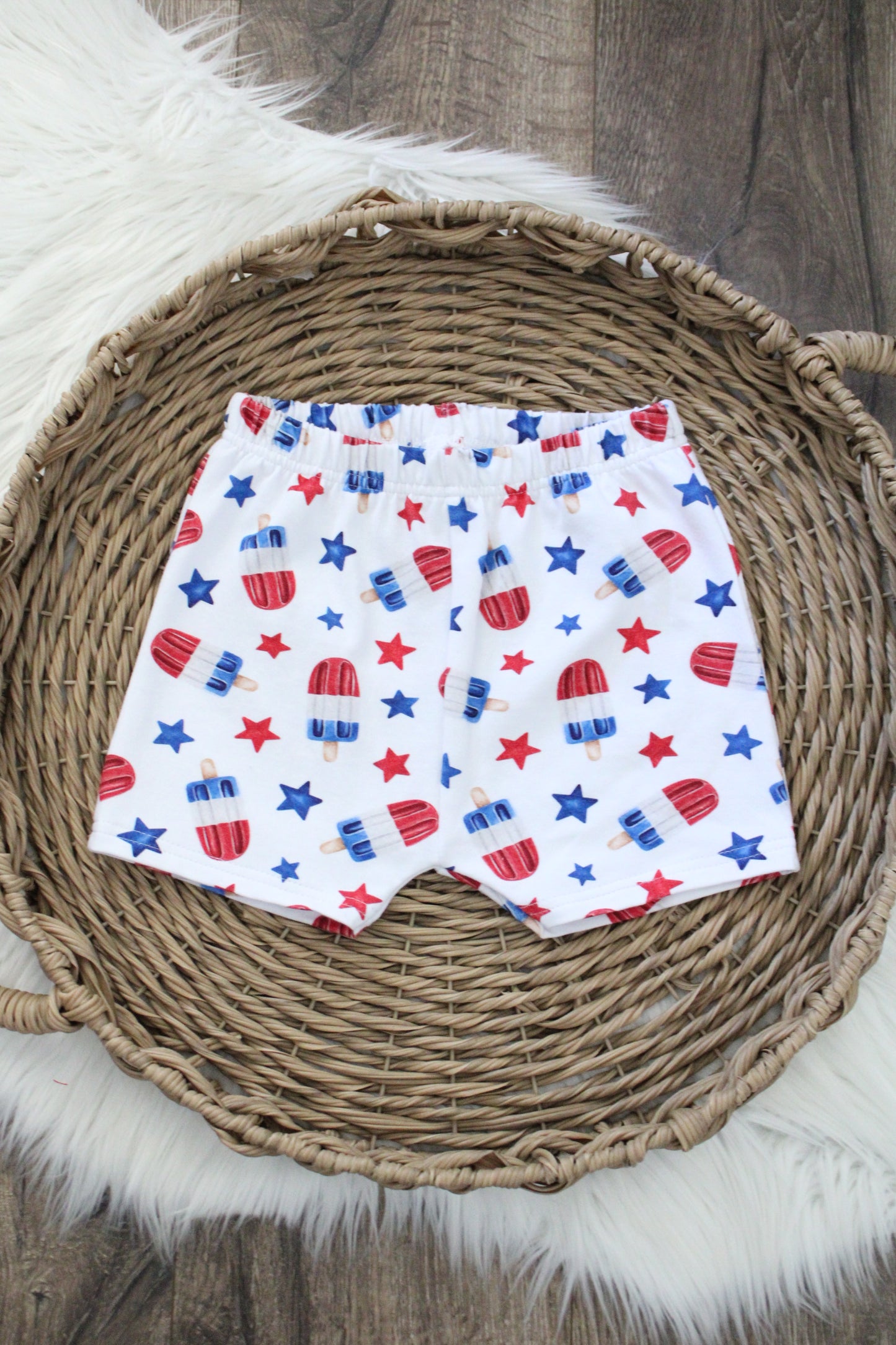 Patriotic Popsicle Shorts