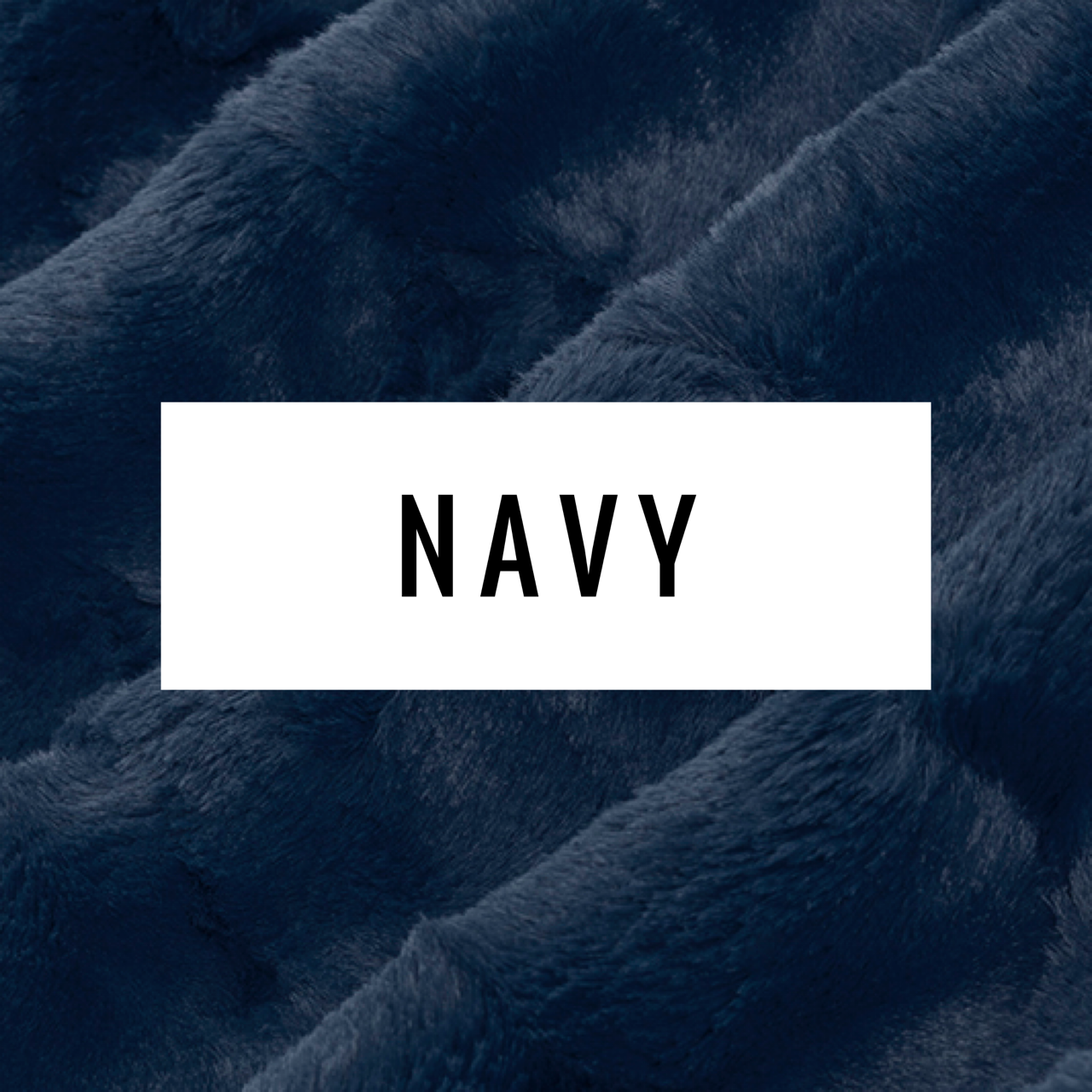 Coral and Navy Flower Burst Minky Blanket