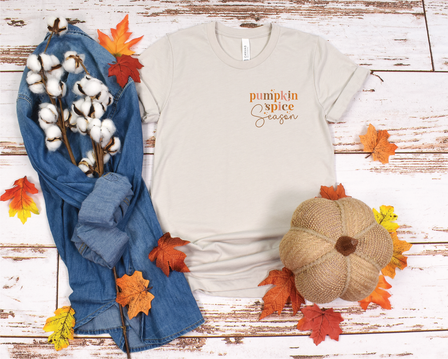 Pumpkin Spice Season Adult Tee or Sweatshirt