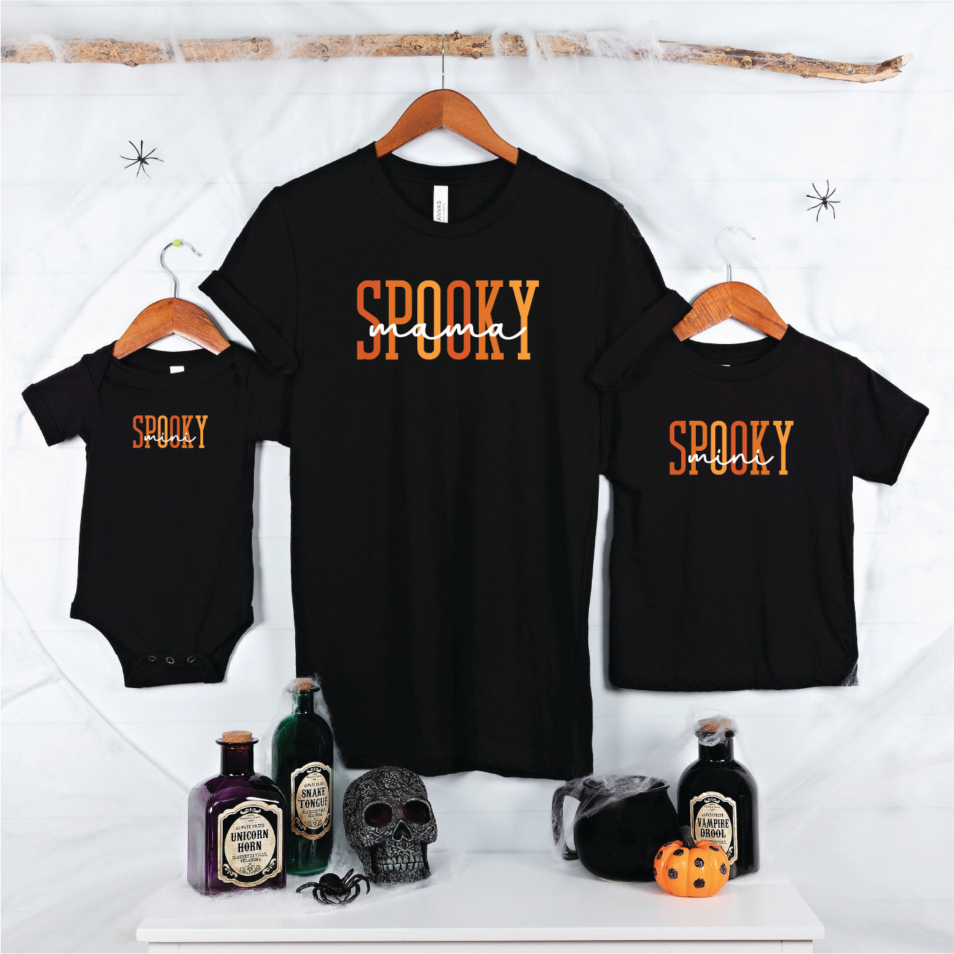 Matching Spooky Mama & Mini Tees