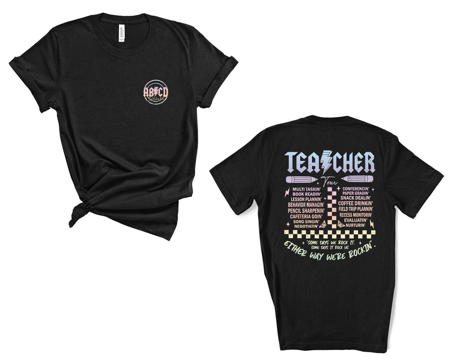 Ombre Teacher Tour T-Shirt