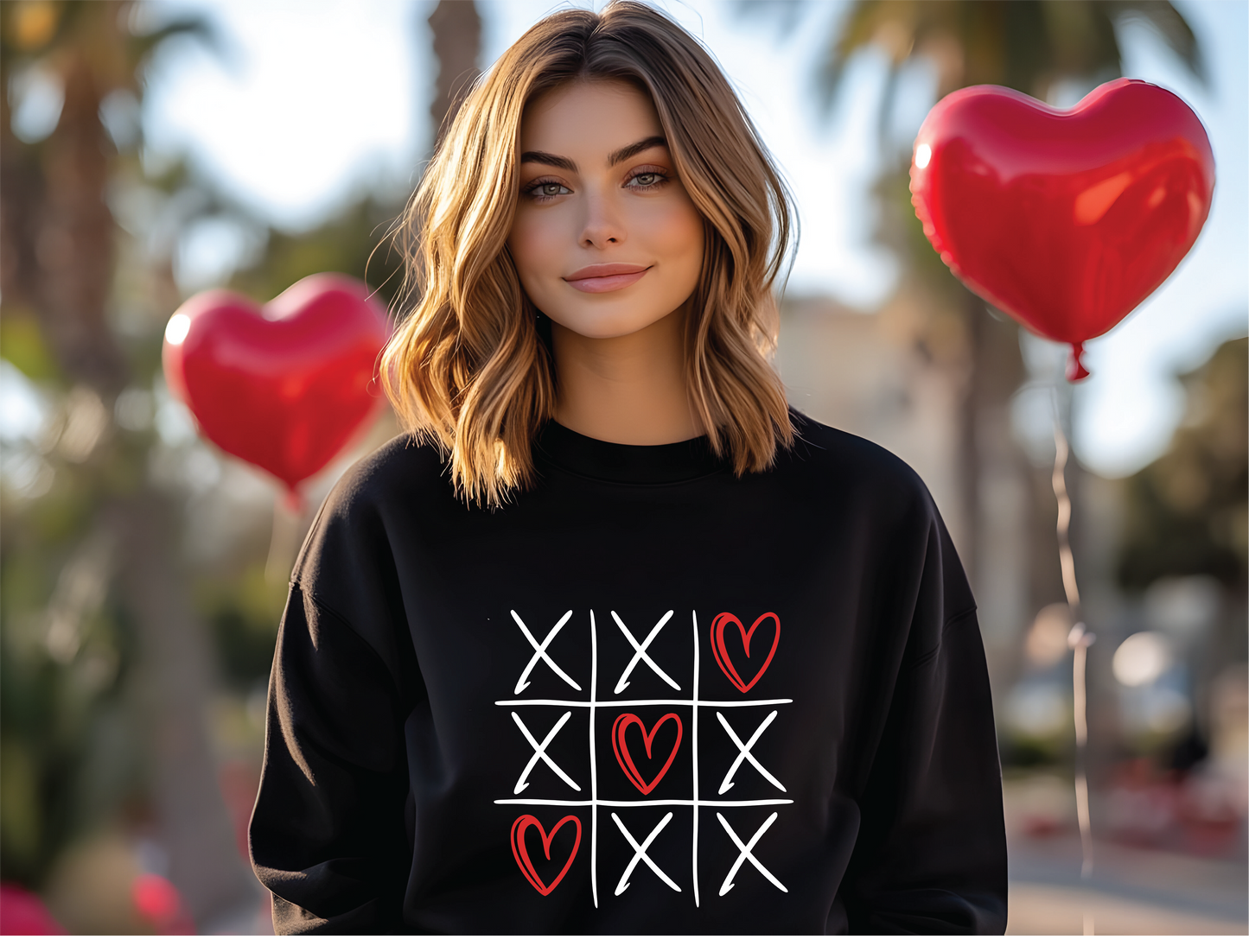 Tic Tac Toe Mama Sweatshirt