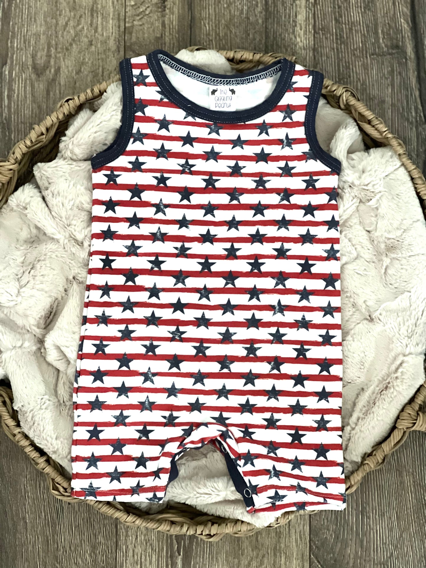 Stars and Stripes Romper