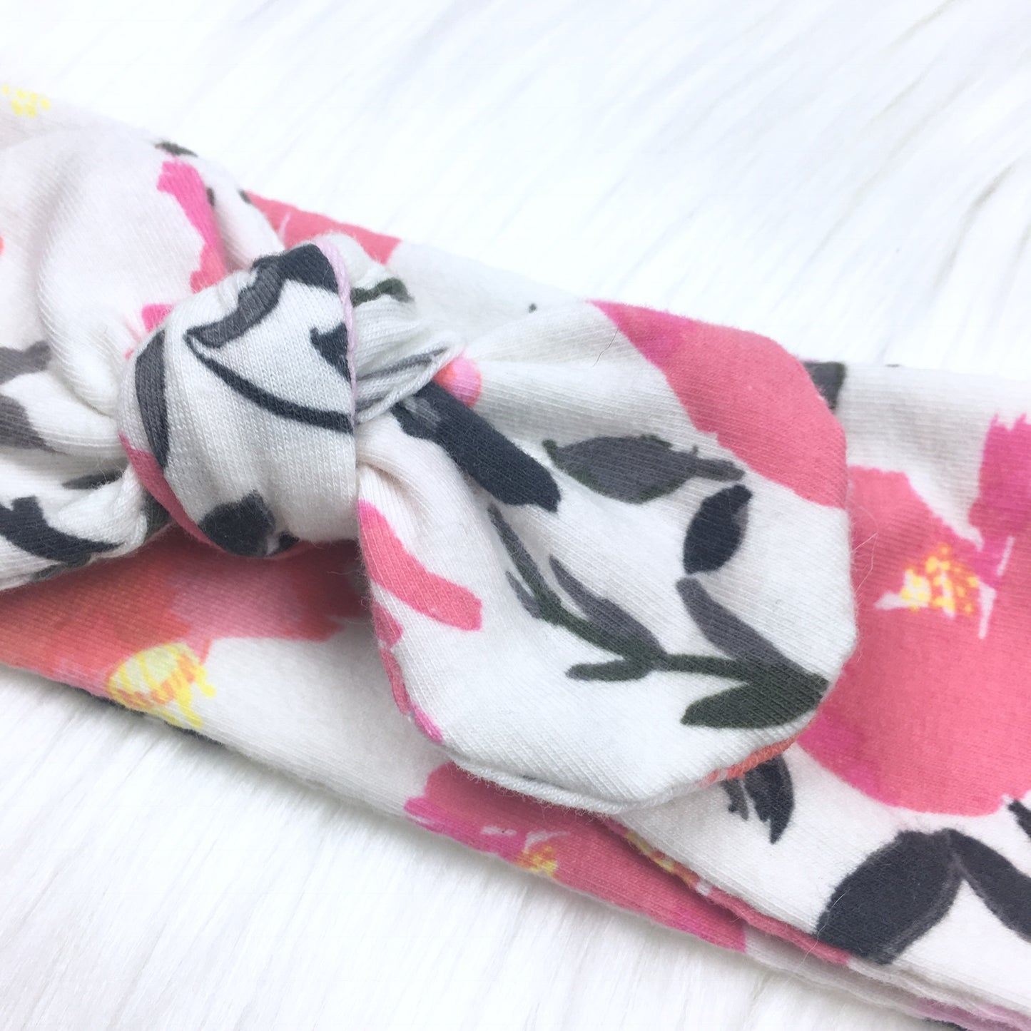 Pink Peonies Headband