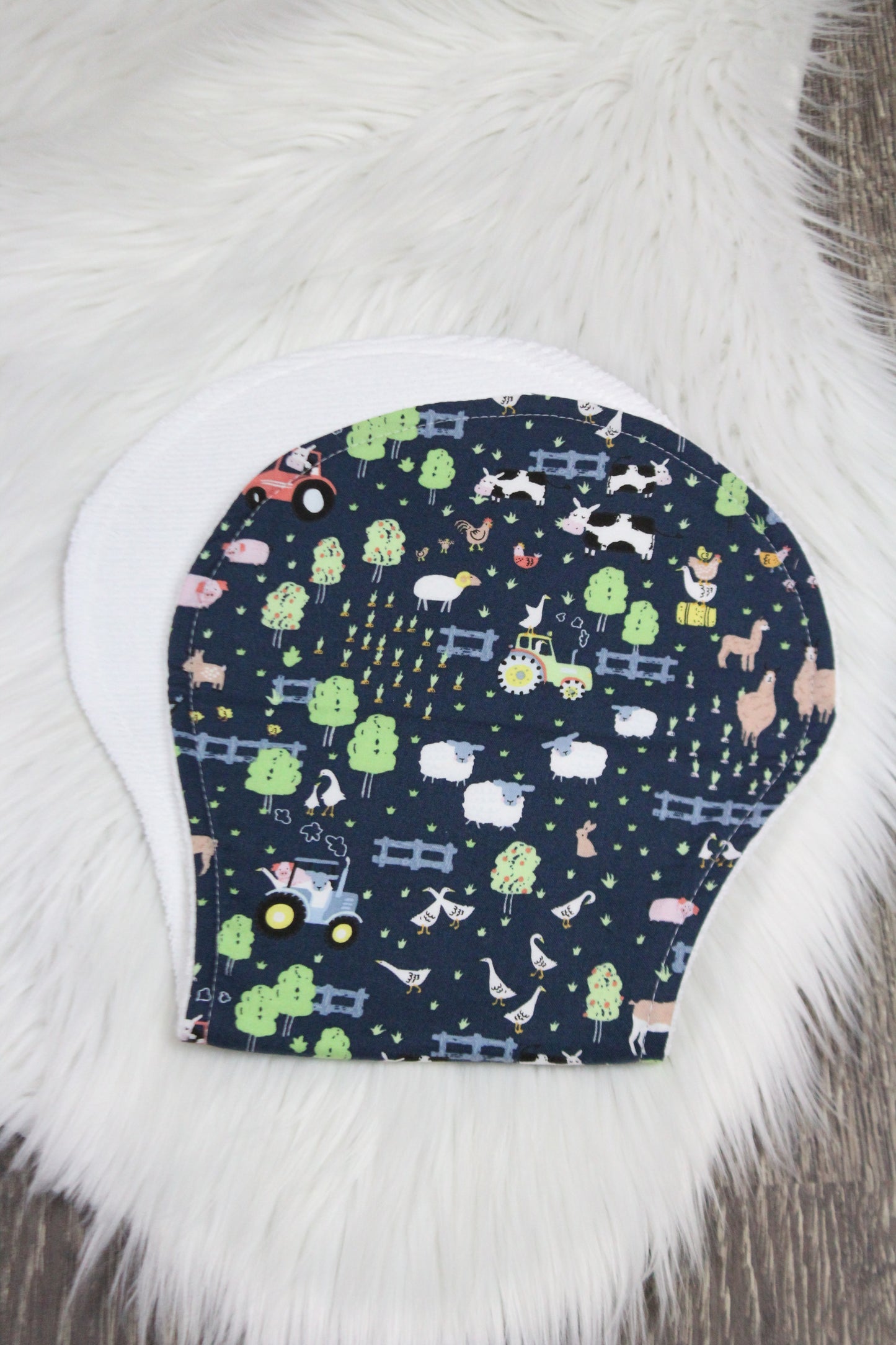 On The Farm Bibdana and Burp Cloth
