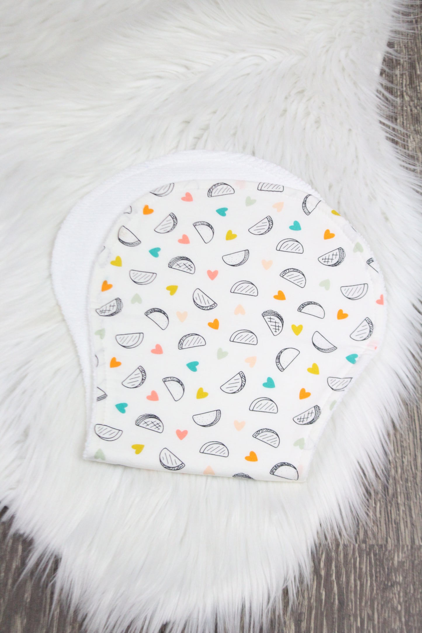 Taco Bibdana and Burp Cloth