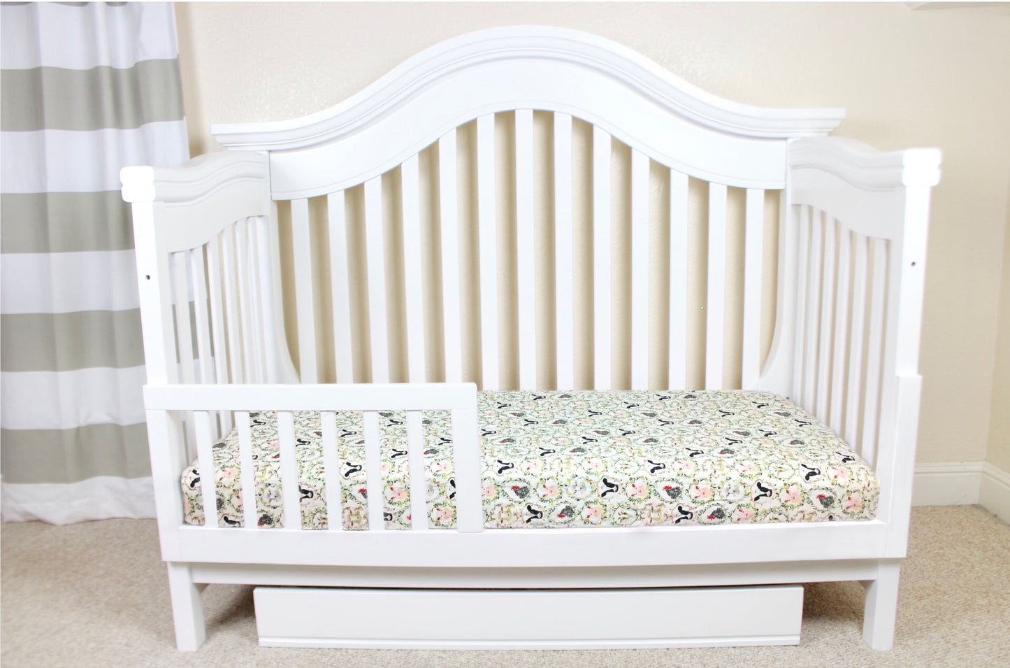 Farm Animals Crib Sheet or Changing Pad Cover