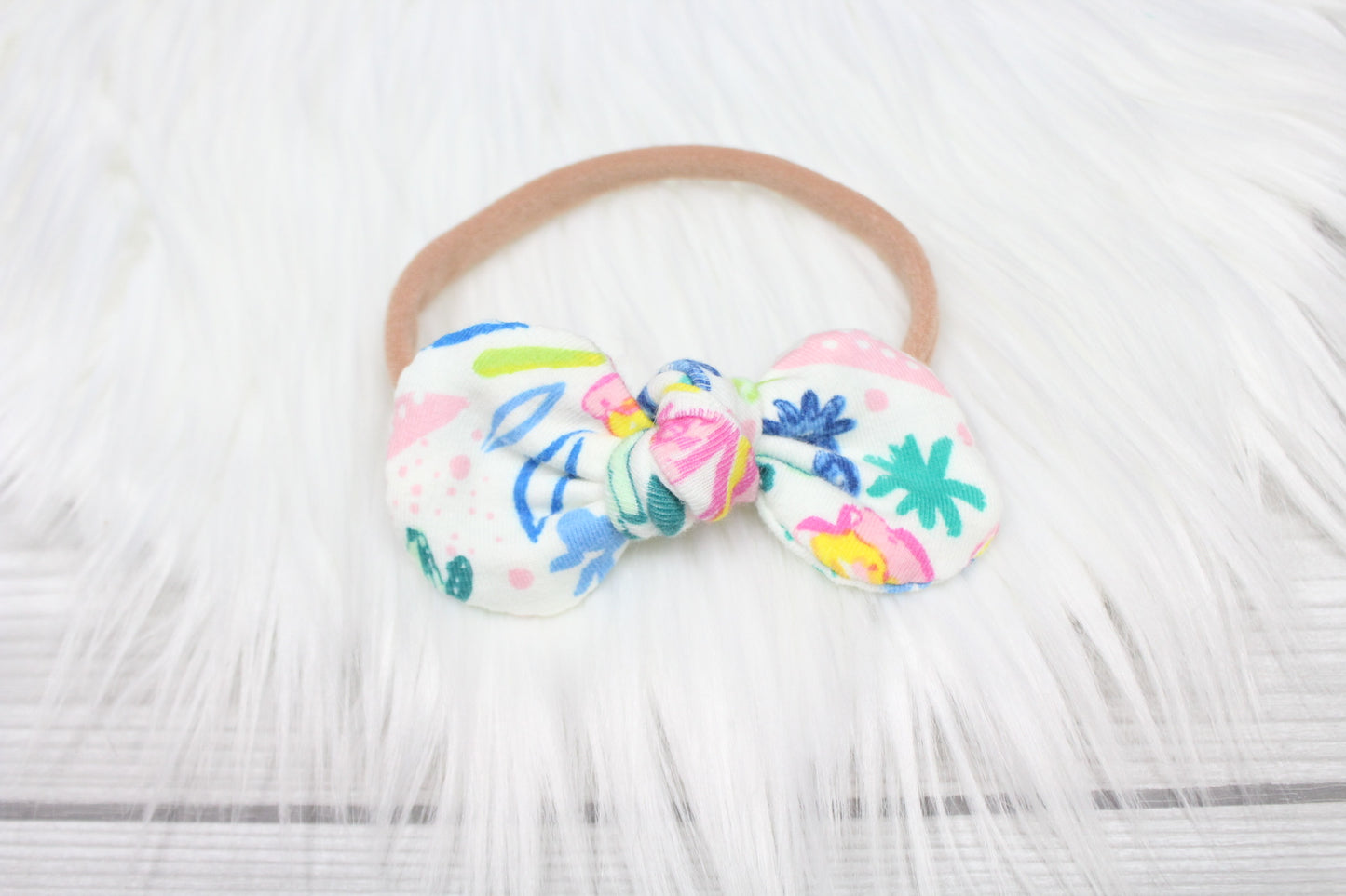 Bright Floral Swaddle Blanket