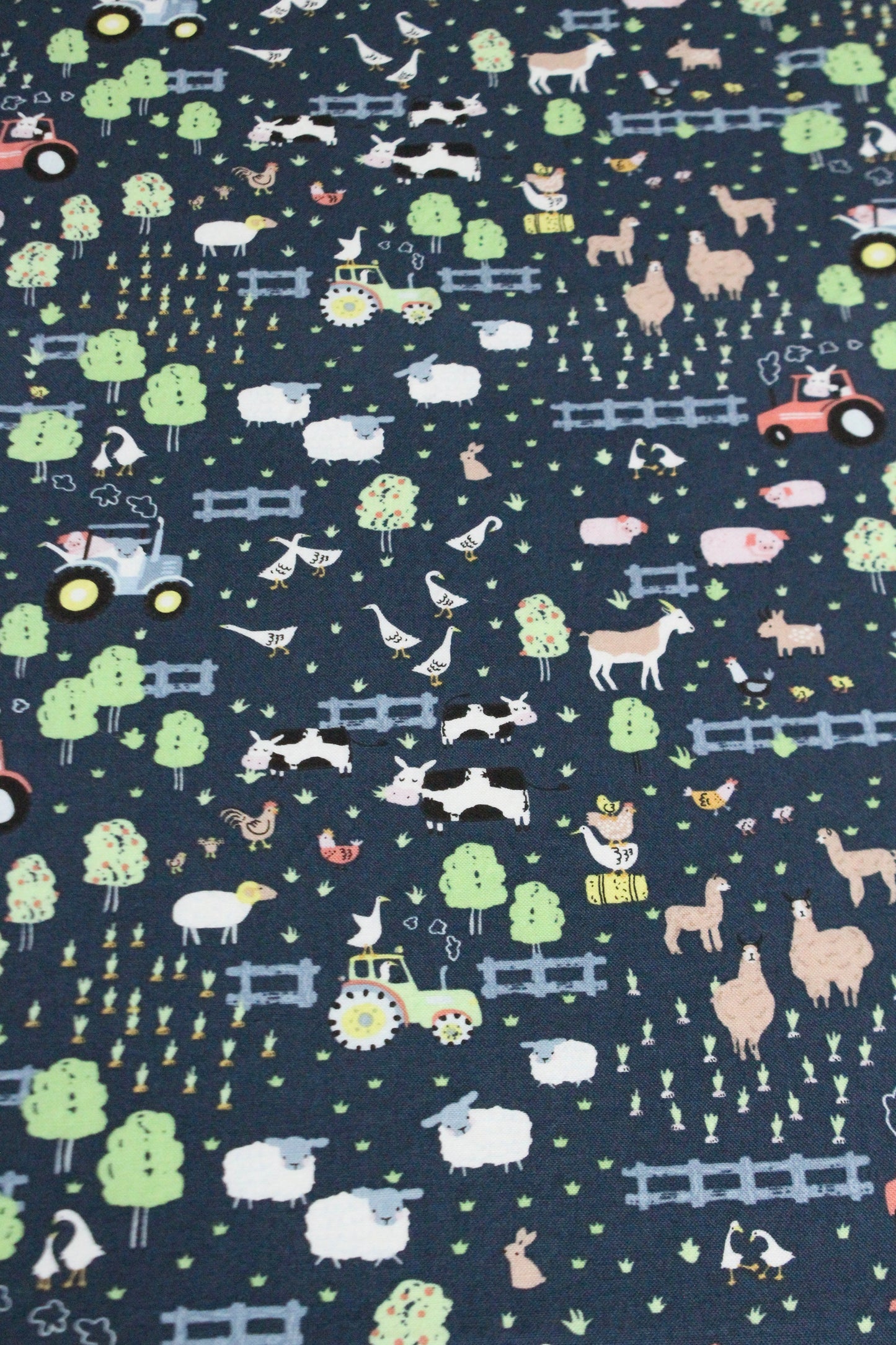 On The Farm Crib Sheet or Changing Pad Cover