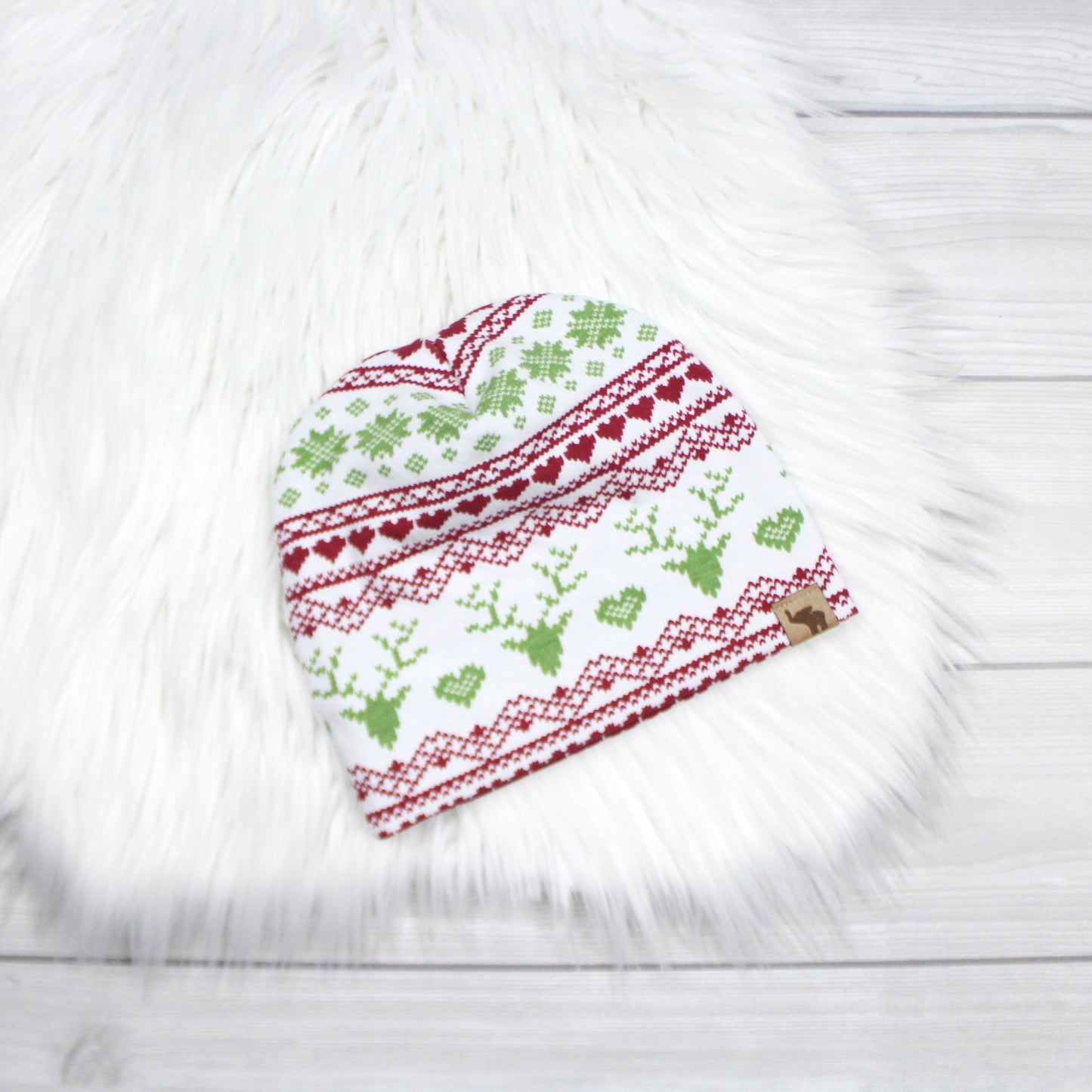 Winter Fair Isle Beanie