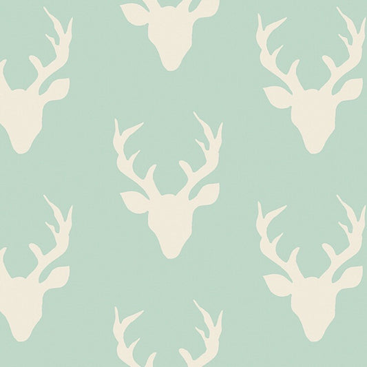 Mint Bucks Crib Sheet or Changing Pad Cover