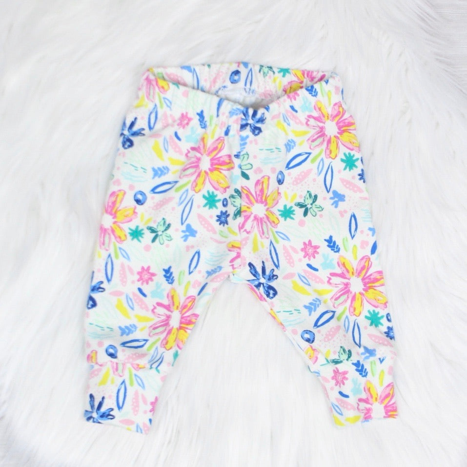 Bright Floral Coming Home Outfit