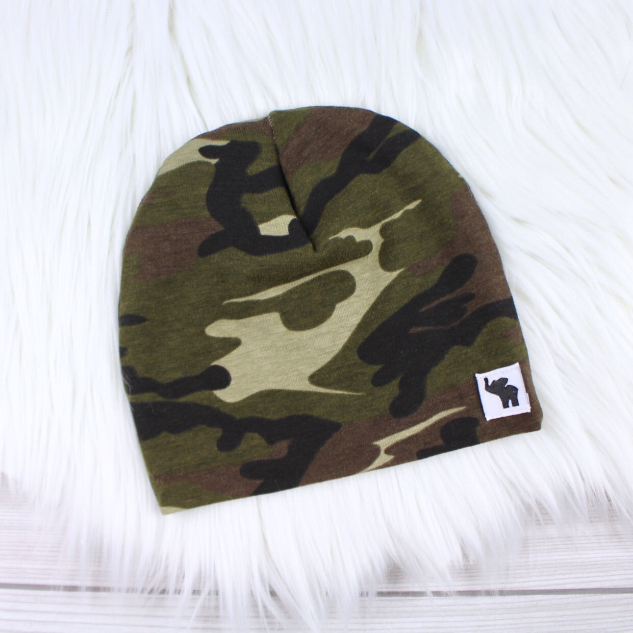 Camo Pom Beanie