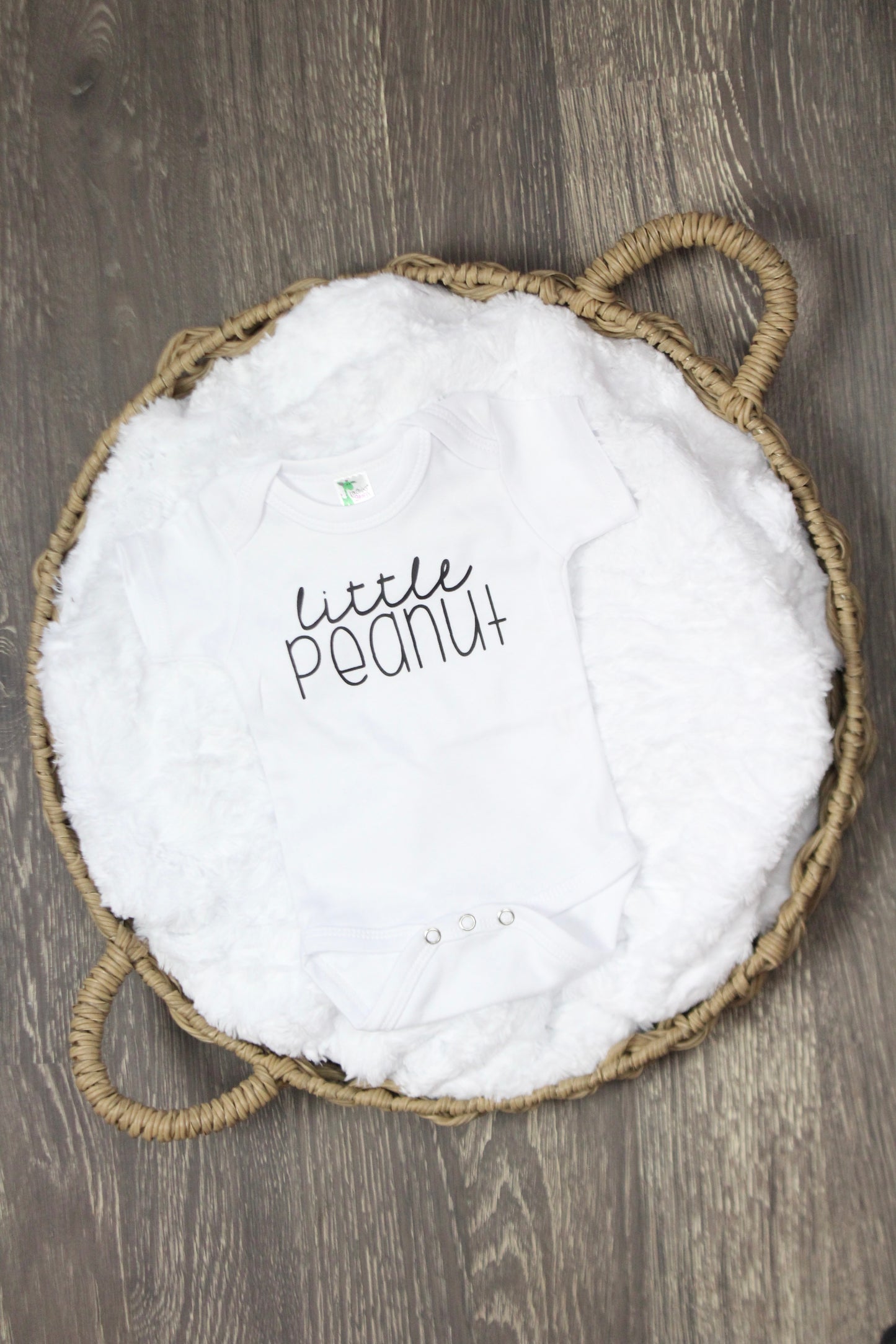 Short Sleeve Little Peanut Bodysuit