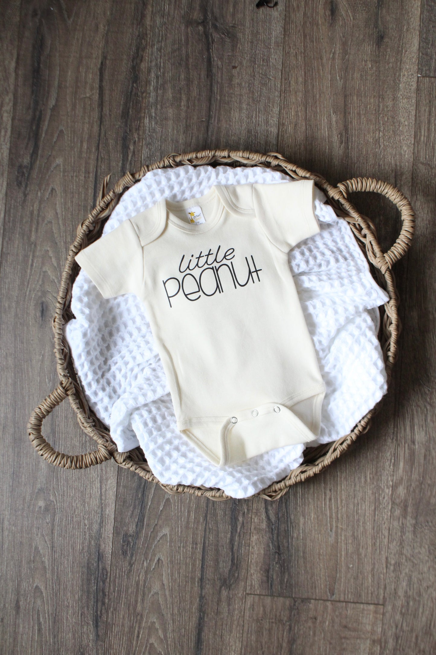 Short Sleeve Little Peanut Bodysuit