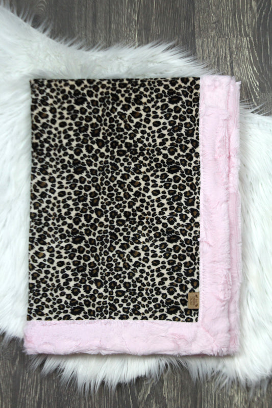 Leopard Minky Blanket