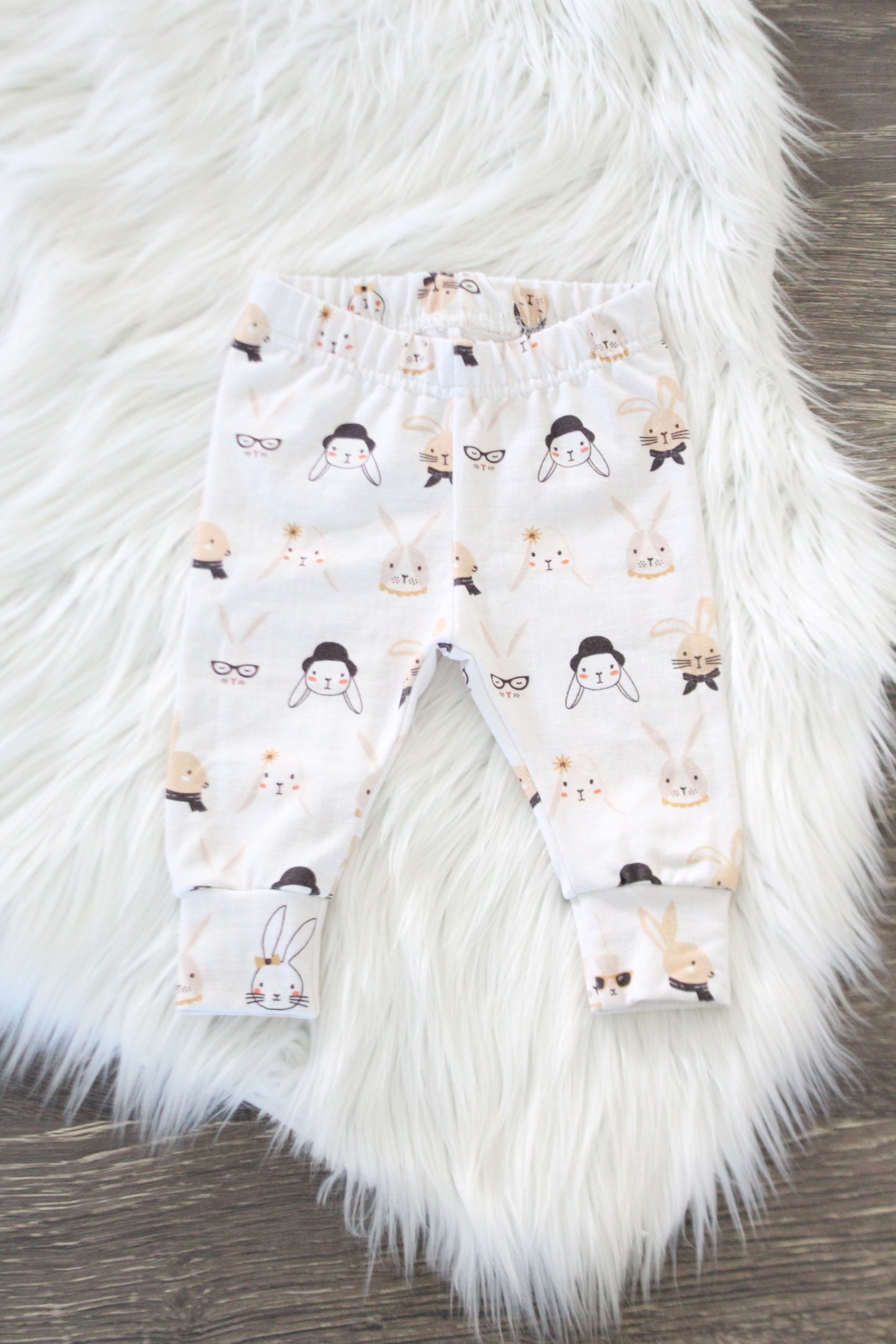 Neutral Bunny Leggings