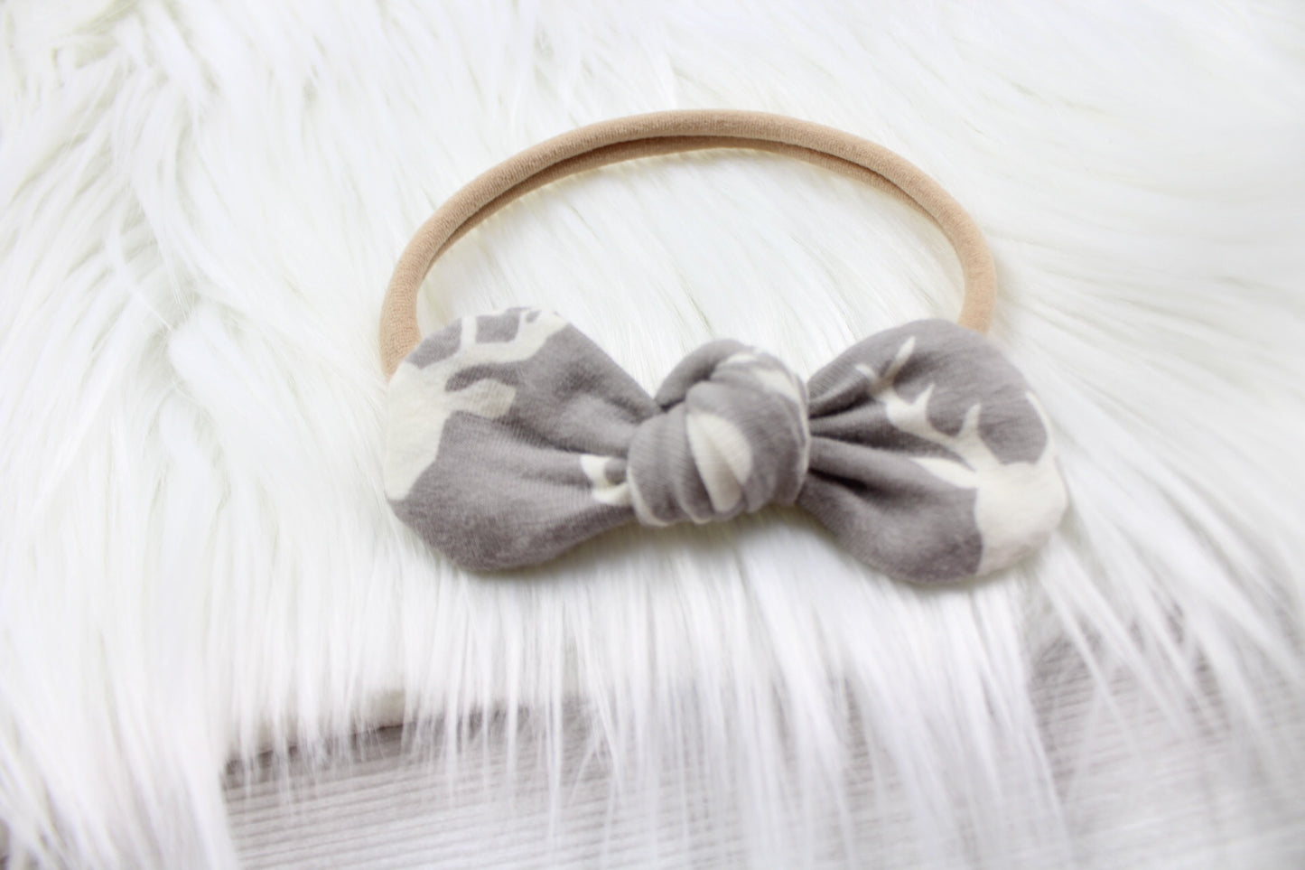 Gray Buck Swaddle Blanket