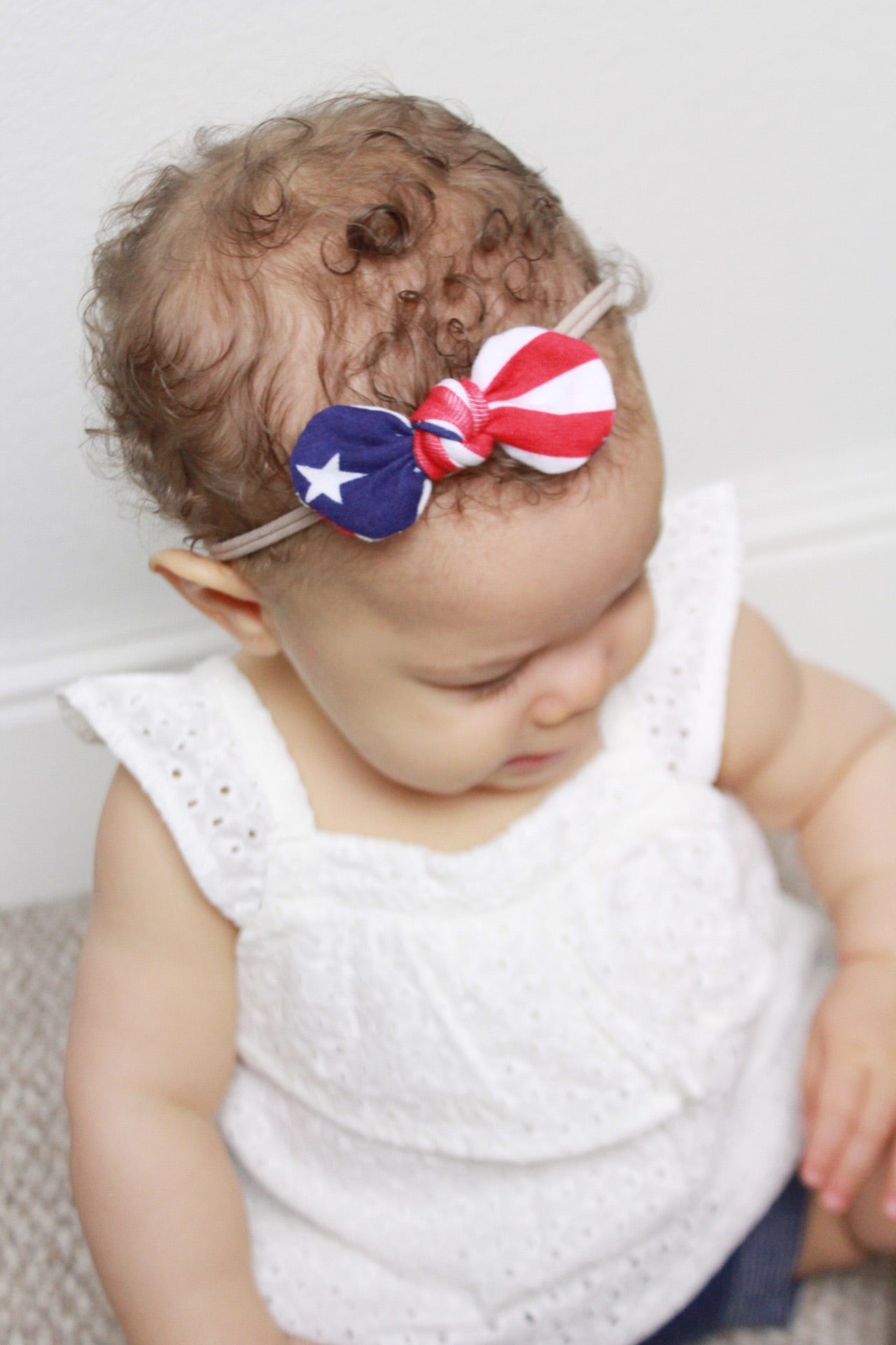Stars and Stripes Mini Knot Headband