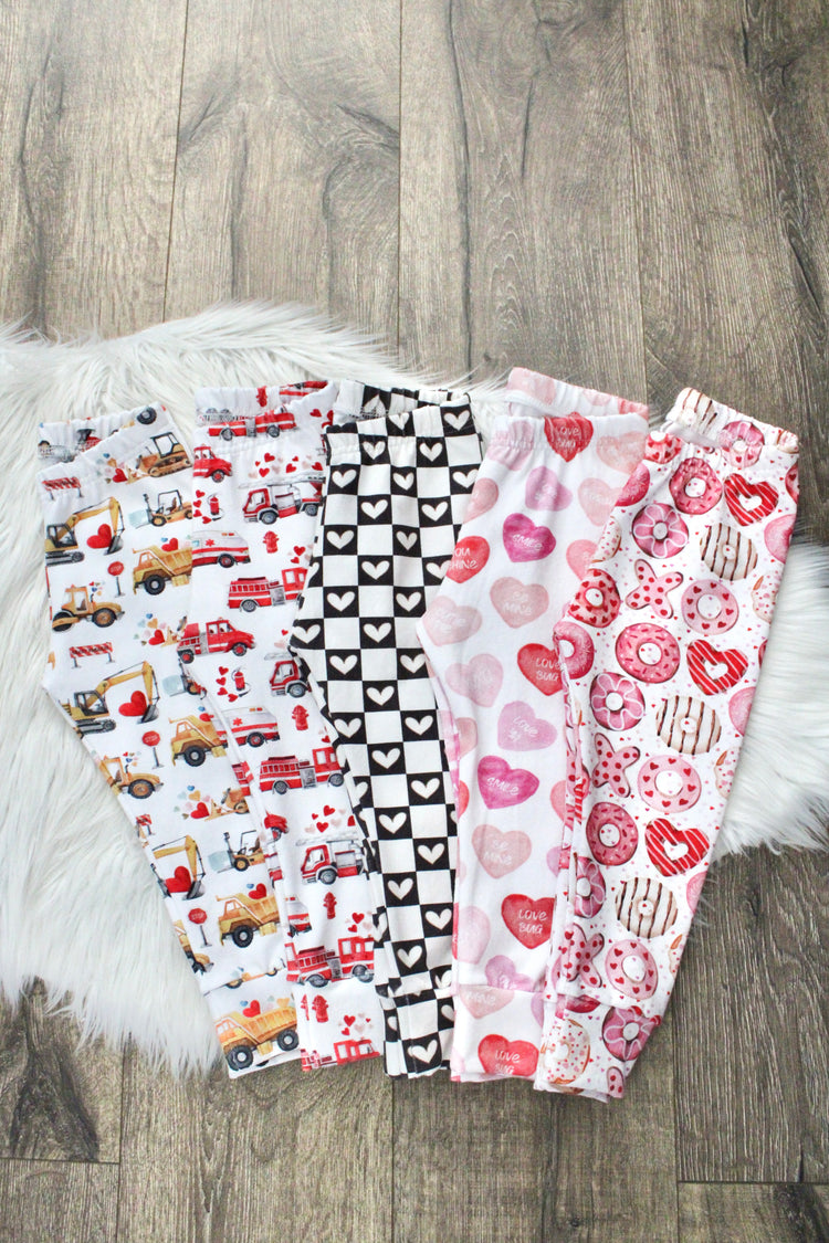 Valentine's Day pants for babies and children
