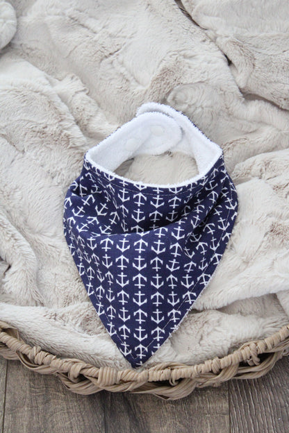 Anchors Bibdana and Burp Cloth