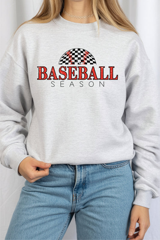 Baseball Season - Youth & Adult Sweatshirt