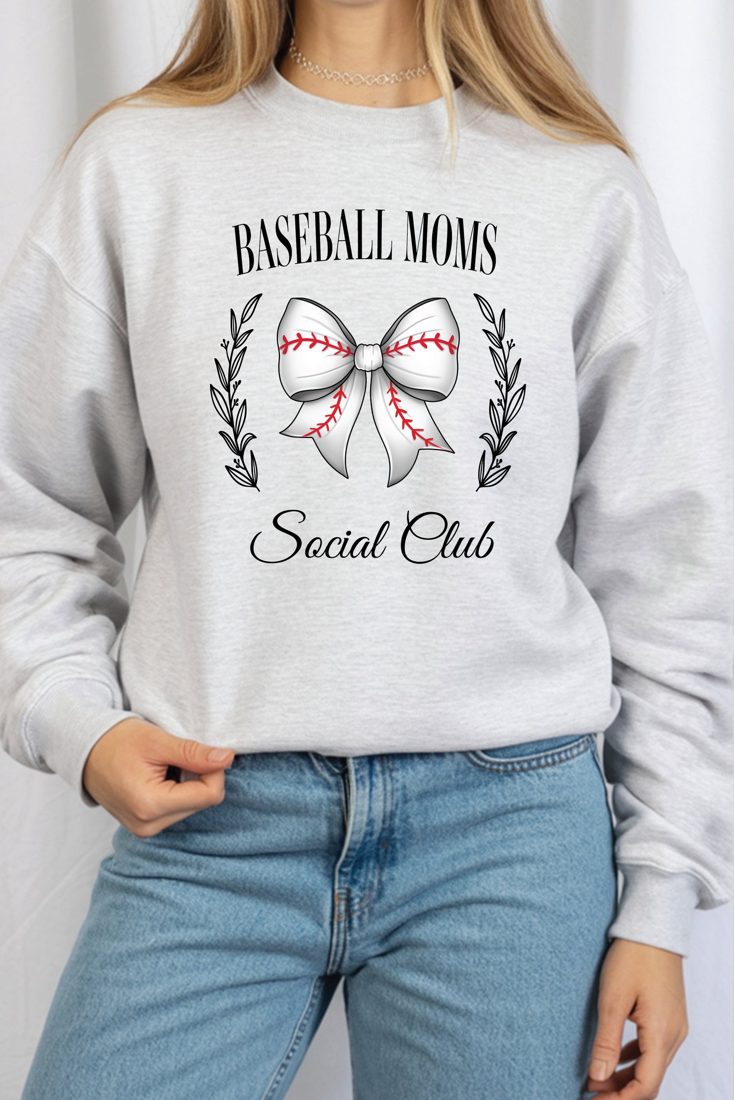 Baseball Mom Social Club Sweatshirt