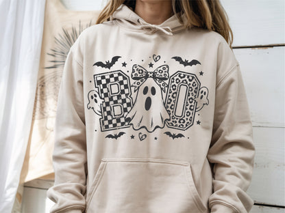 Boo Ghost | Halloween Shirts for Adults