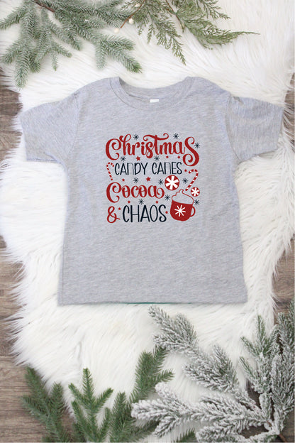 Candy Canes, Cocoa & Chaos Shirts