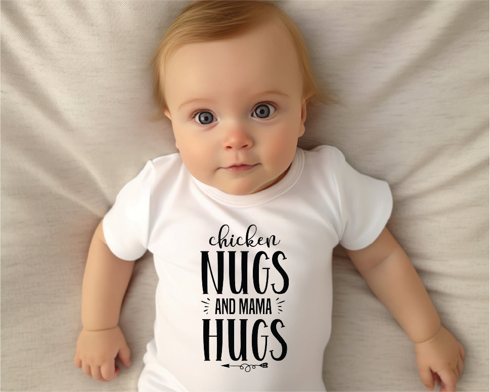 Chicken Nugs and Mama Hugs Shirts