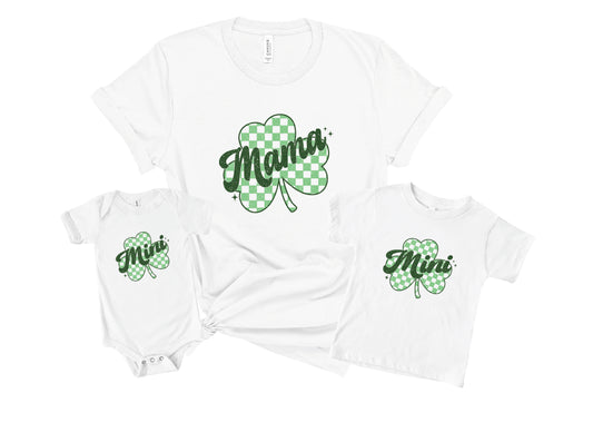 Mama & Mini Clover Matching Shirts