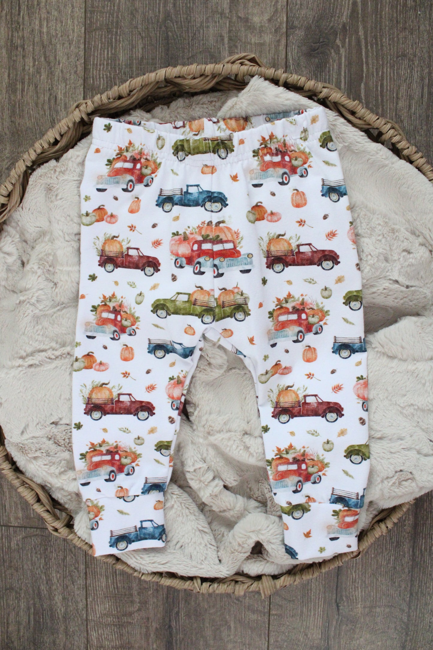 Fall Trucks Leggings