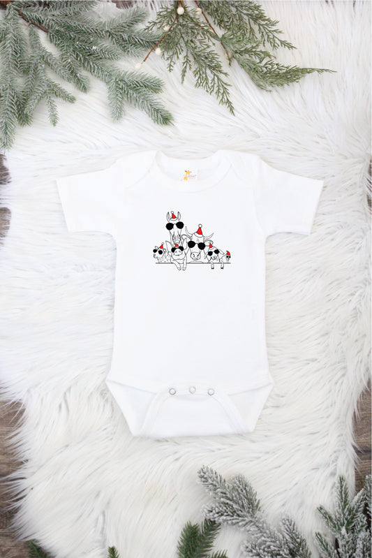 Christmas Farm Animal Shirts