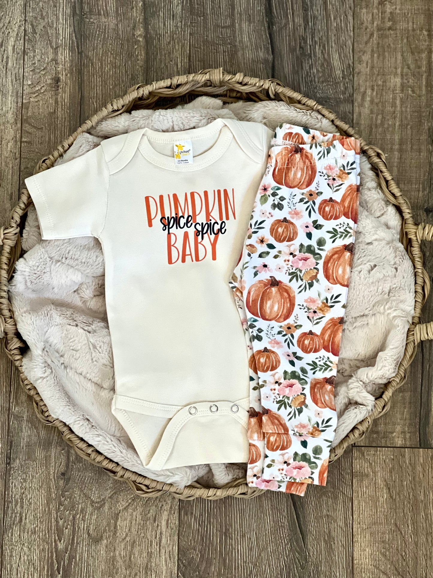 Pumpkin Spice Spice Baby Bodysuit