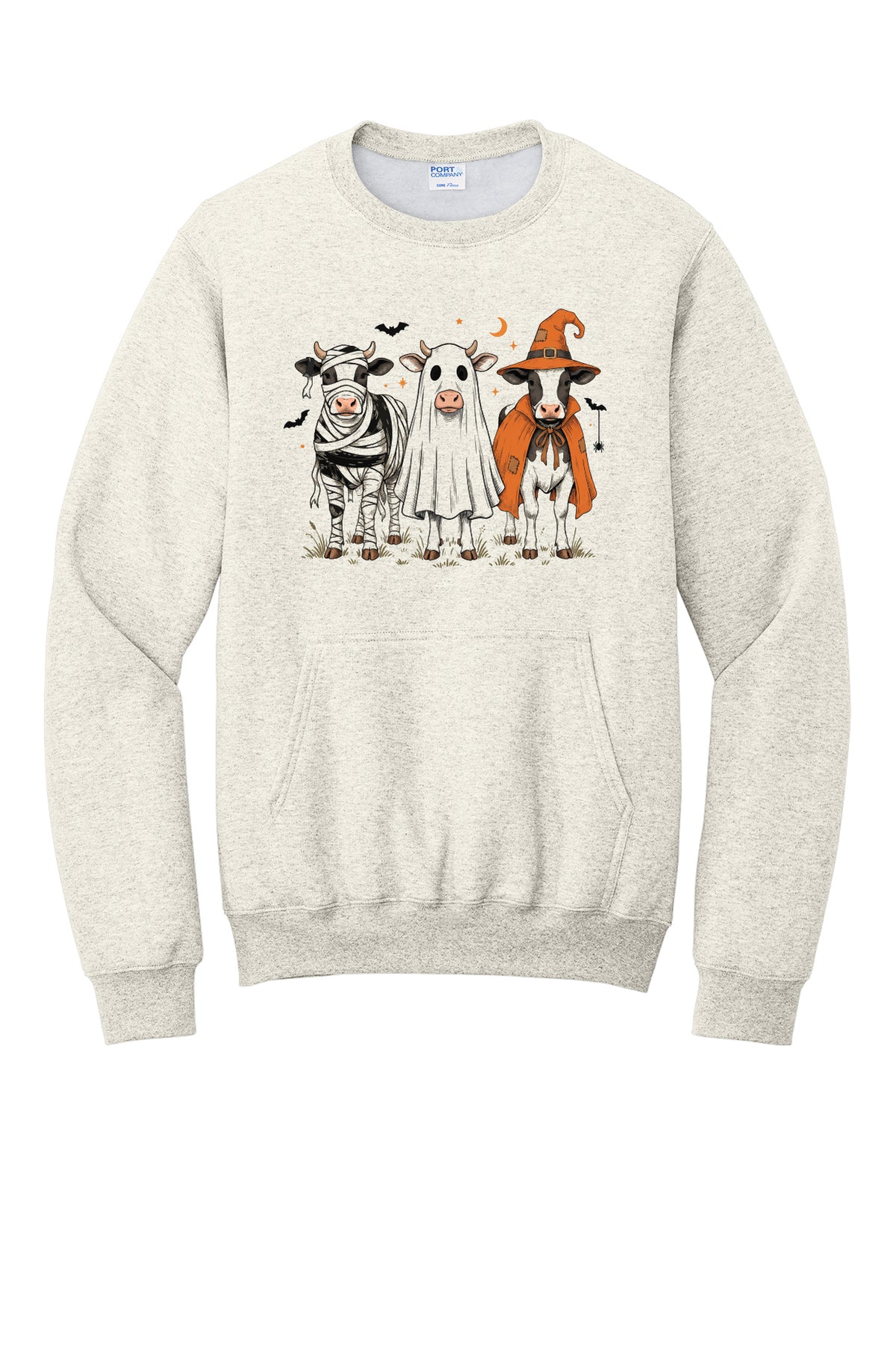 Halloween Cows | Halloween Sweatshirt for Adults