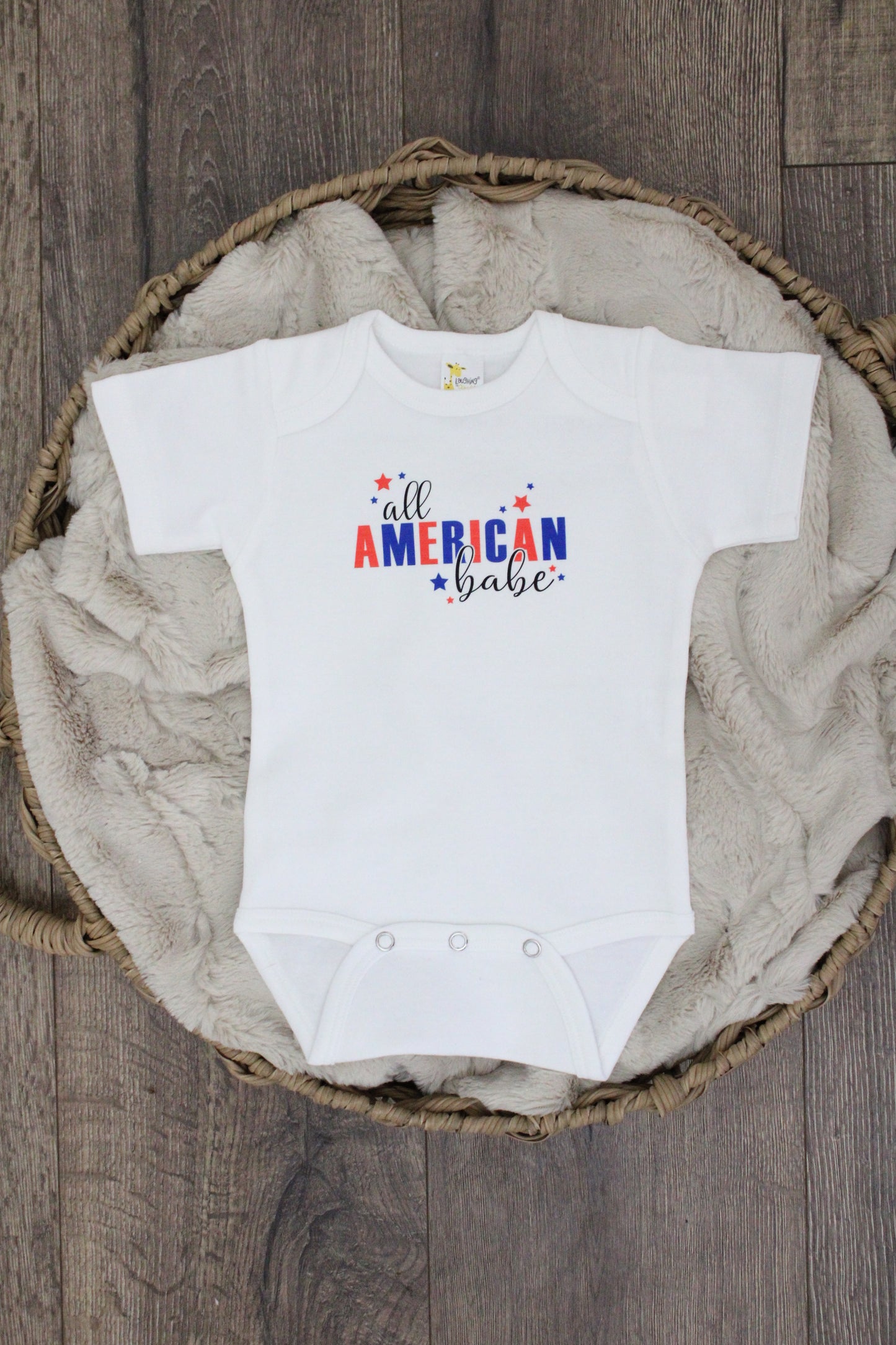 All American Babe Bodysuit or T-Shirt