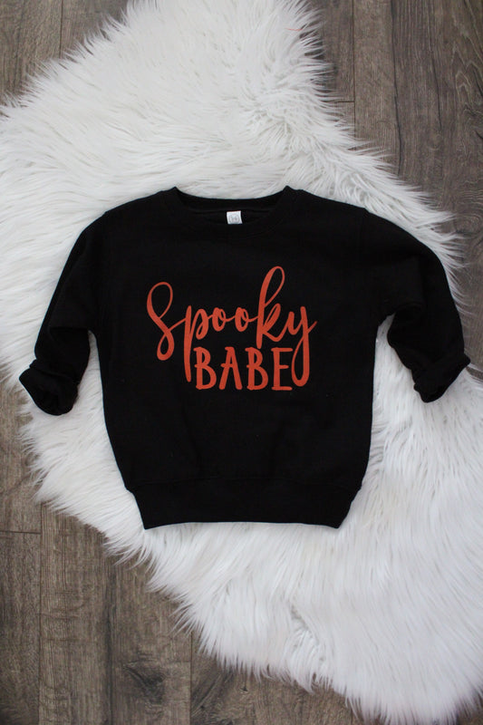 Spooky Babe Toddler Sweatshirt