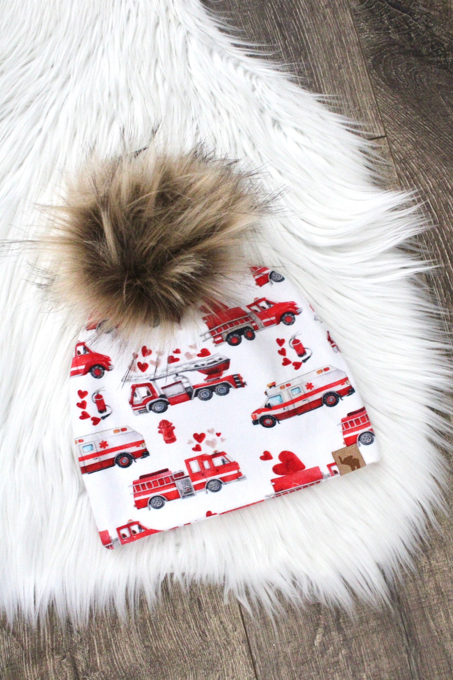 Love to the Rescue Pom Beanie