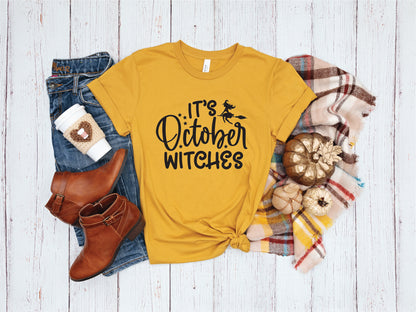 It's October Witches T-Shirt