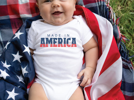 Made in America Bodysuit or T-Shirt