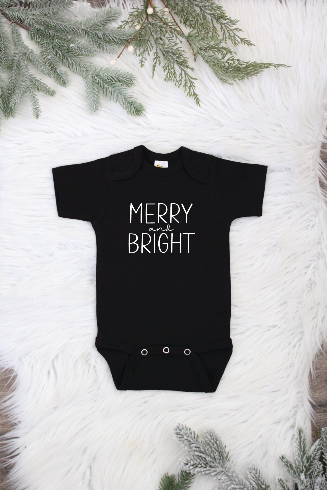 Merry & Bright (Toddler Sweatshirt Left)